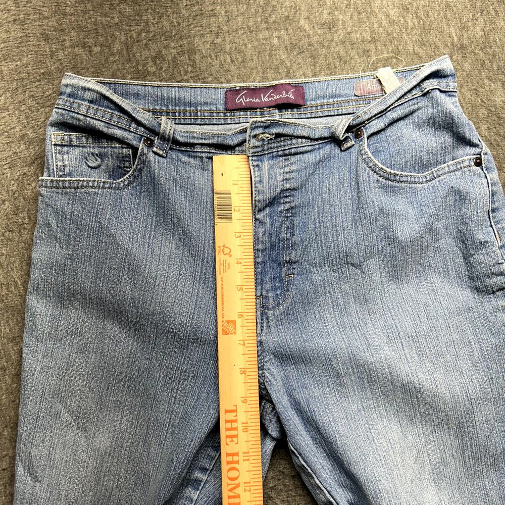 Gloria Vanderbilt Amanda Jeans Women’s Size 10 Classic Tapered Leg Light Wash - Picture 15 of 16